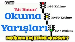 "Bit Hatun" OKUMA YARIŞI-10 | 1&2.SINIF | 66 Kelime | Süreli 3 Tekrar #okumahızlandırma