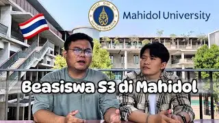 Fast Track | Lulus S1 Langsung S3 dengan Beasiswa Mahidol University
