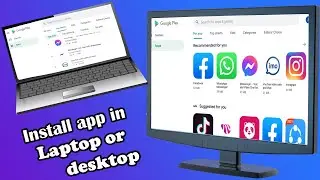 How to Install Play Store App on PC or Laptop | Install App on PC or Laptop | Bluestacks 5