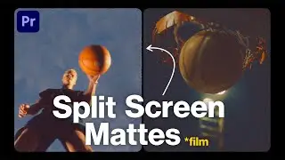 FREE SPLIT SCREEN FILM MATTES | Use THIS for INSANELY RESULT in your next video