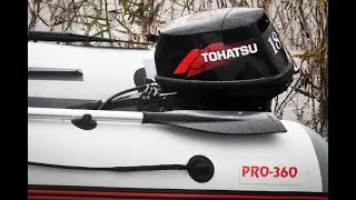 Tohatsu 18 and an inflatable boat