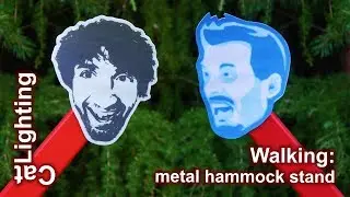 Walking Metal Hammock Stand - stop motion video
