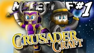 Minecraft: Crusader Craft Mutliplayer - Episode 1 - "Lord of the Rings!" (Minecraft Modded Survival)