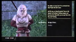 The Fort: The Elder Scrolls gameplay