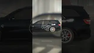 How To Make Logo Hellcat 🔥❤️ #carparkingmultiplayer #car #hellcat #cpm #cpm2 #shorts #sabah