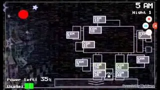 Фнаф 1 серия 1ночь и 2 ночь