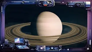 The Starfield Explorer - Saturn - (4K Max Settings - 100% Surveyed) - No Landing Possible