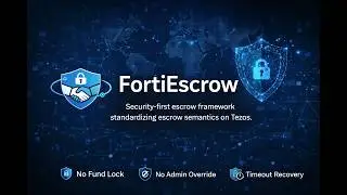 FortiEscrow — A Protocol-Grade Escrow Framework on Tezos (Demo)