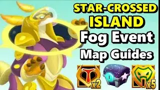 STAR-CROSSED ISLAND Fog Event Map Guides! Collect Constellation Chests  & VOYAGER DRAGON! - DC 