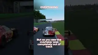 Is this overtaking legit or not | what do you think? #simracing #assettocorsacompetizione #spa