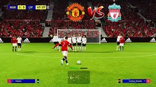 🔥 eFootball 2022 - Manchester United vs Liverpool ● Ultra Graphics Gameplay (4K 60FPS) Version 1.0