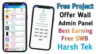 Offer Wall swb files in Sketchware, Sketchware earnings app, Sketchware spin, refer and earn, task