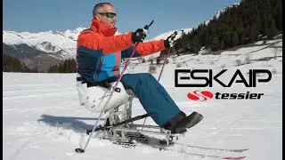 ESKAIP by TESSIER - Nordic skiing sledge - Adaptive outdoor sports