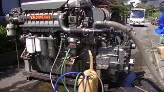 No.1525 ヤンマー 6KXZS-WGT 808ps Yanmar 【Used Marine Engine Amakusa Marina マリンエンジン 船舶エンジン あまくさマリーナ】
