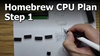 Playback from an EEPROM to an LCD Display: Homebrew CPU Plan Step 1