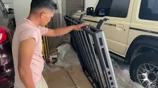 Jimny Roofrack Installation
