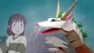 DIY Paper Dragon Puppet TikTok