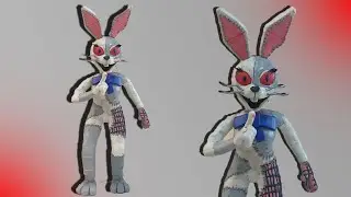 ВАННИ FNAF SECURITY BREACH ИЗ ПЛАСТИЛИНА