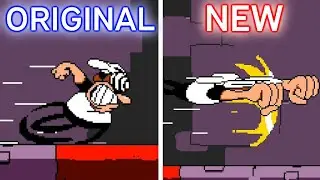 New PEPPINO MOVESET has been ADDED... It's INSANE! ~ Pogo Peppino [Pizza Tower mods Gameplay]