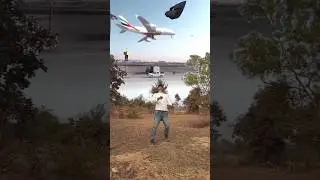 Dancing Plane  😂😁 | Dancing Aeroplane | jahaj Video | Airplane Dance #shorts #viral #funnyplane