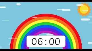 Rainbow Timer 6 Minute 🌈