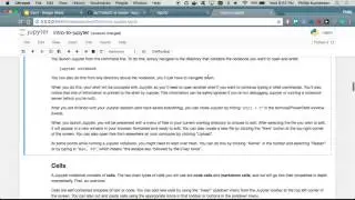 02/08/17 Data Science for Kaggle Decal Lecture 2: Numpy and Jupyter