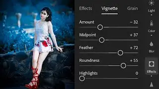 Blue And Black Tone Lightroom Photo Editing Tutorial | Lightroom Complete Photo Editing Tutorial