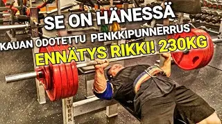 [ BENCHPRESS | NEW RECORD | 230KG]