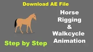 Horse Rigging and Walk cycle Animation Part - 2