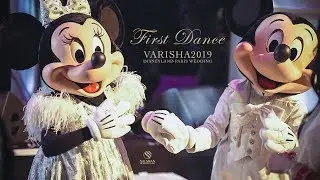 WEDDING FIRST DANCE at Disneyland Paris with Mickey and Minnie! | Varun & Anisha varisha2019