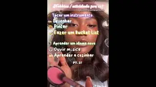Hobbies/ atividades para vc! 💎(leia desc) #aesthetic #viraliza #shorts #fyp