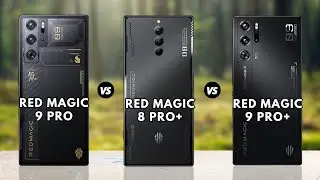 Nubia Red Magic 9 Pro vs Nubia Red Magic 8 Pro+ vs Nubia Red Magic 9 Pro+