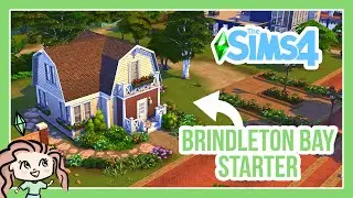 BRINDLETON BAY STARTER! || THE SIMS 4 LIMITED PACK SPEED BUILD 🏡