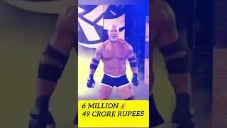 Wwe Had Paid Millions Dollar 💵 For Few Minutes 😱😱 !!! #wwe #romanreigns #shorts
