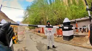 Stopped at India-Pakistan Border (LOC) in Ladakh | Ladakh Bike Trip 2021 | Turtuk-Tyakshi