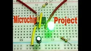 Microchip Project: How to Make A Microchip Project Using 555 Timer Ic.