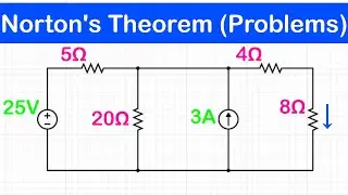 20c - 🔴MIDSEM EXAMS: Norton's Theorem Problems 