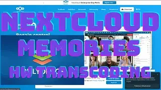 Установка Nextcloud в Docker Traefik Cron Memories HW Transcoding
