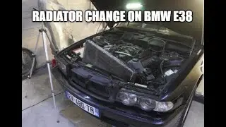 DIY : Change the radiator on the BMW E38
