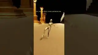 UE5 : front flip character animation #ue5 #blender #animation #frontflip #gaming