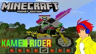 SHOWCASE ADDON KAMEN RIDER TERBARU DI MINECRAFT PE 1.12+