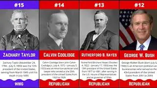 All American Presidents By Ranking [1789 - 2018]