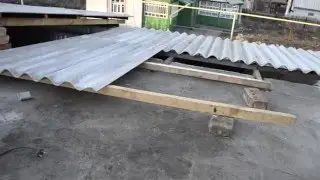 Slate. How to cover a roof with slate yourself. The easiest way to lay slate. Mistakes!!!