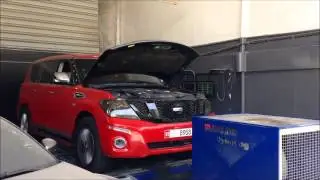 Nissan Patrol LE 5.6L VVEL DIG - Tuning Dyno Results