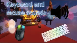 Keyboard and mouse sounds ASMR (Bedwars) #minecraft #hypixel #bedwars #asmrsounds #asmrvideo