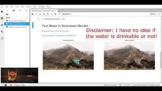 Using OpenCV and SciPy to find the Centroid of Image | Find Water in Downtown Mordor