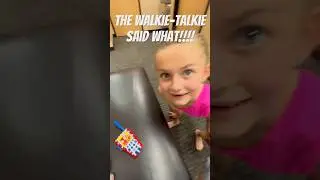Kid walkie-talkie picks up emergency channel!