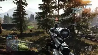 #3 Battlefield 4 - Sniper Gameplay (SRR-61)