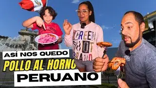 Hicimos POLLO AL HORNO, Receta Peruana y ASÍ NOS QUEDO, Venezolanos en Perú 2024