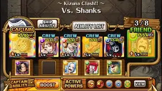 Kizuna VS Shanks - One Team For All, LV30+ Viable